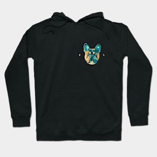 Cool French Bulldog | Vintage Pop Art Hoodie